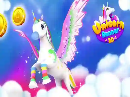 Unicorn Run 3D — free online game