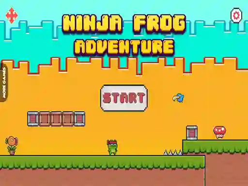 Ninja Frog Adventure — free online game