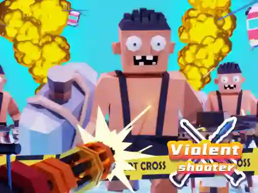 Violent shooter — free online game