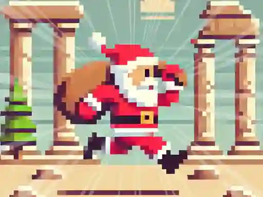 Retro Santa — free online game