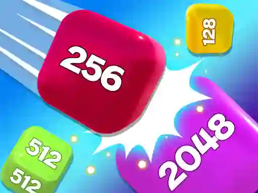 Chain Cube 2048: 3D Merge Game — free online game