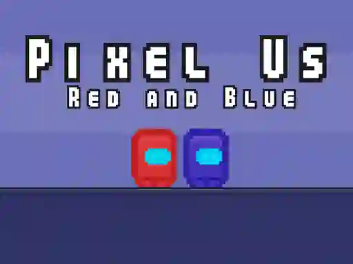 Pixel Us Red and Blue — free online game