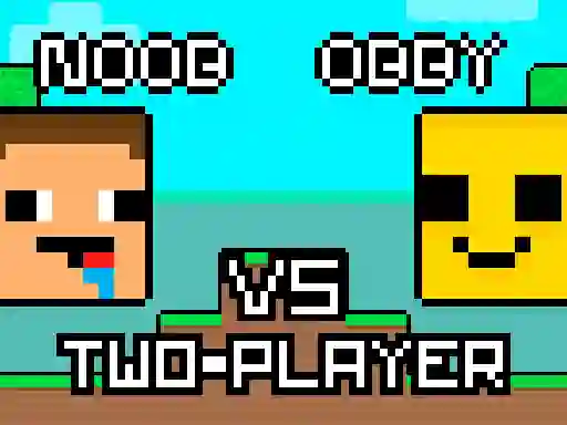 Noob vs Obby Two Player — free online game