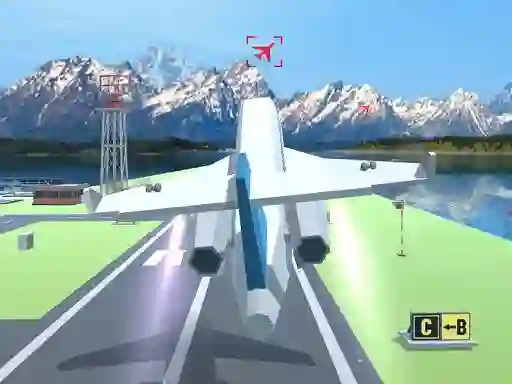 Polygon Flight Simulator — free online game