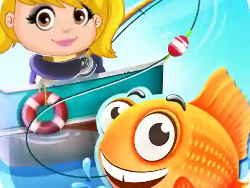 Nastya Fishing game — free online game