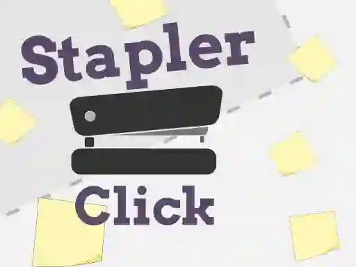 Stapler click — free online game