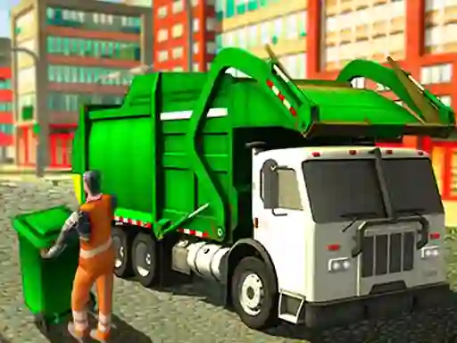 American Trash Truck — free online game