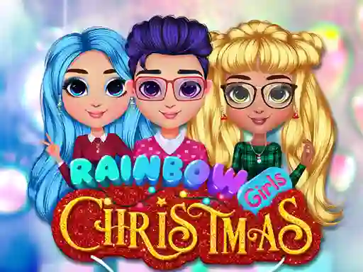 Rainbow Girls Christmas Party — free online game