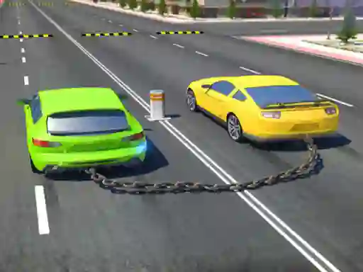Chained Cars against Ramp hulk game — free online game