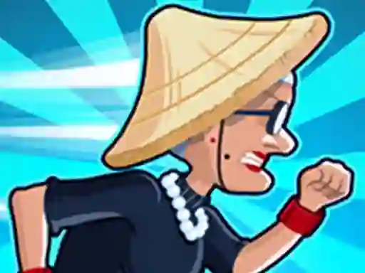 Angry Granny Run: Japan — free online game