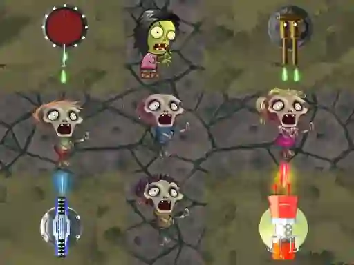 Defend Against Zombies — free online game