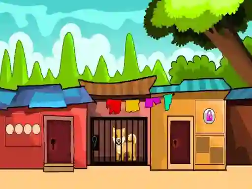 Cute Puppy Escape — free online game