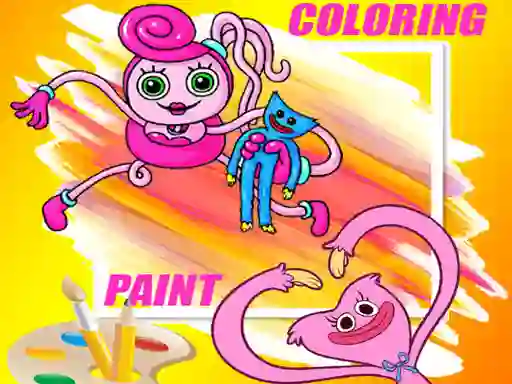 Huggy Wuggy Coloring – tasuta veebimäng