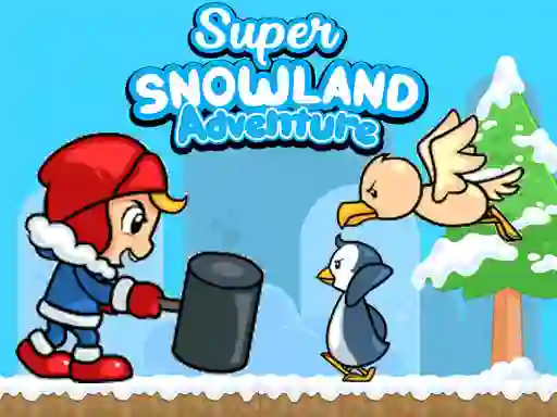Trò chơi Super Snowland Adventure trực tuyến