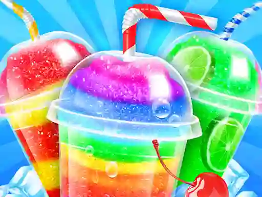 Rainbow Frozen Slushy Truck — free online game