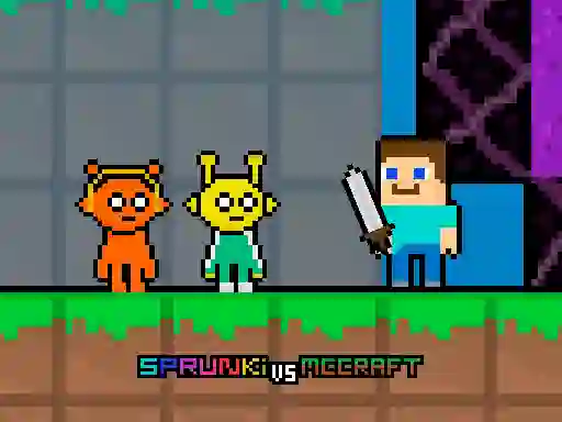 Sprunki vs MCCraft — free online game