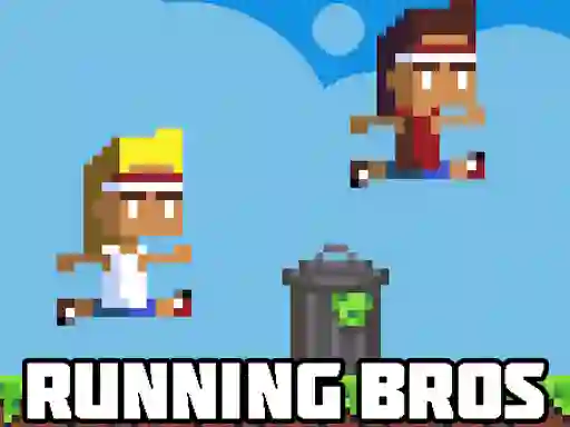 Retro Running Bros — free online game