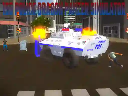 155 Police Dragon Panzer Simulator — free online game