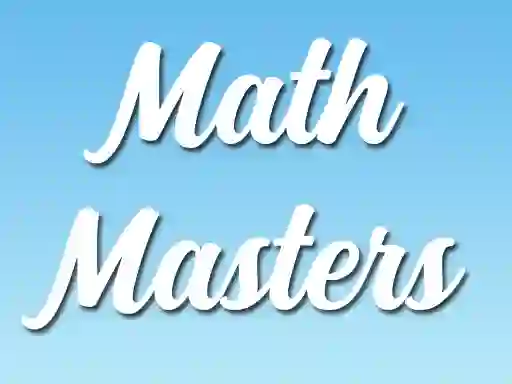 Math Masters — free online game