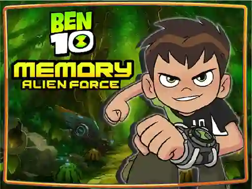 Ben 10 Memory Alien Force — free online game