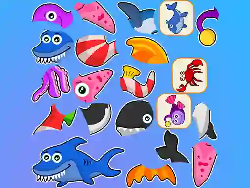 Puzzle Time Sea Creatures — free online game