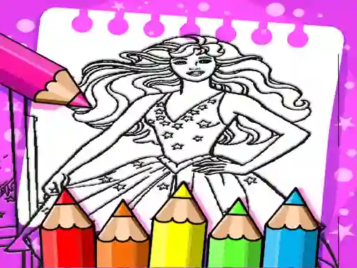 Barbie Coloring Book — free online game