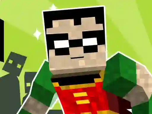 teen titans go minecraft teenage runner 3d — free online game