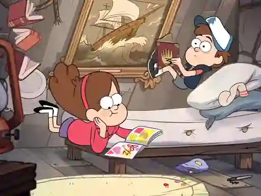 Gravity Falls Slide — free online game