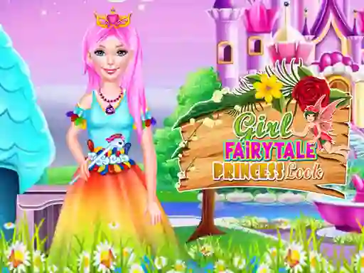 Girl Fairytale Princess Look — free online game