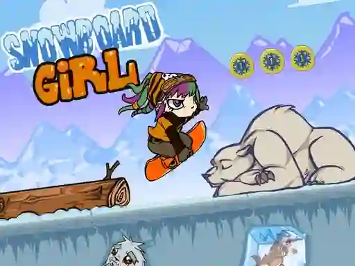 Snowboard Girl — free online game