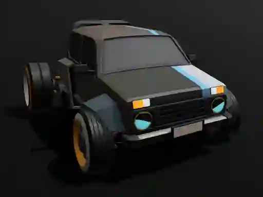 Russian Cyber Car Hexagon — free online game