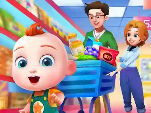 Cute Family Shopping — free online game
