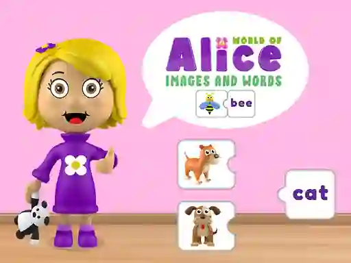 World of Alice Images and Words — free online game