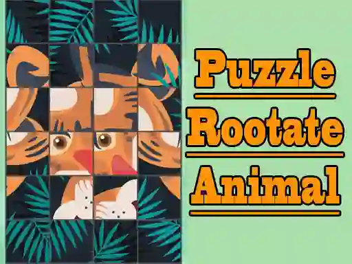 Laro Puzzle Rootate Animal online