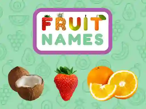 Fruit Names — free online game
