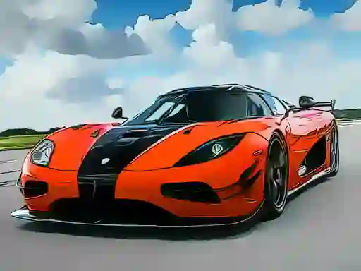 Luxury Swedish Cars Jigsaw — free online game