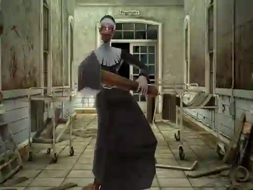 Гаме Lets Kill Evil Nun онлајн