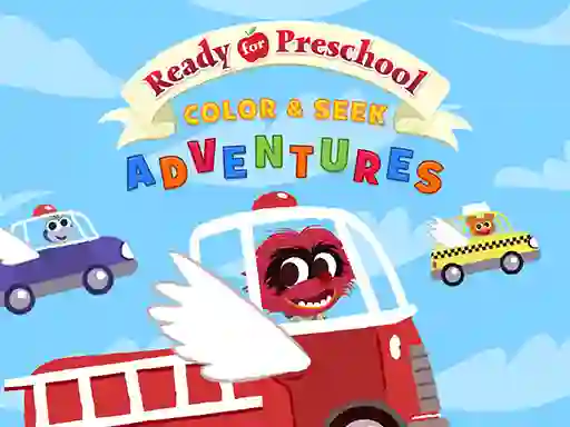 Disney junior ready for preschool Color & Seek Adventures — free online game