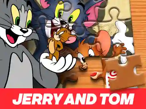 Jerry and Tom Jigsaw Puzzle — free online game