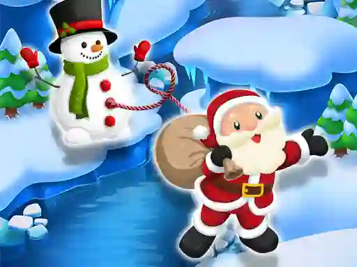 Santa SnowMan Jump — free online game