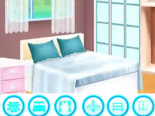 Fashion Girl Beautiful New House — free online game