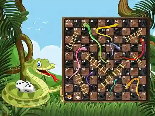 Snake & Ladders — free online game