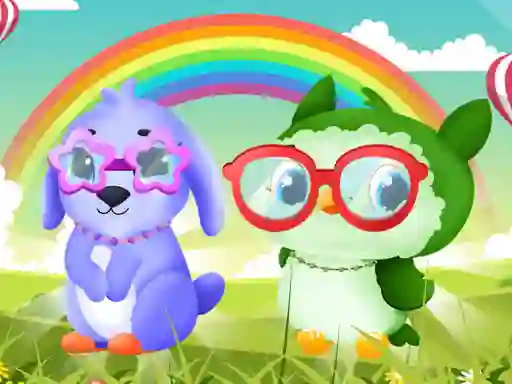 Owl and Rabbit Fashion — free online game