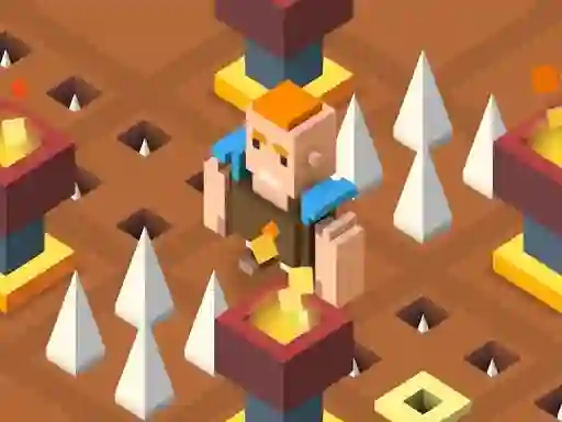 Endless Blocky Platformer — free online game