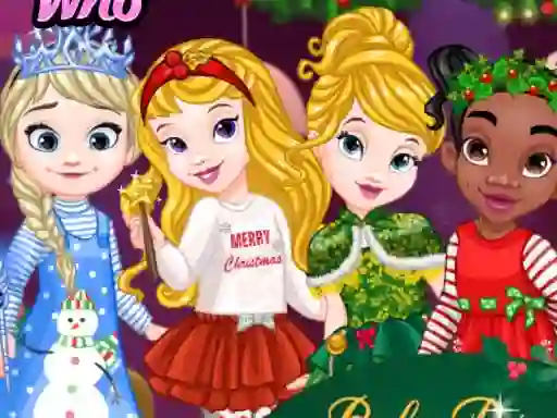 Baby Princesses Wonderful Christmas — free online game