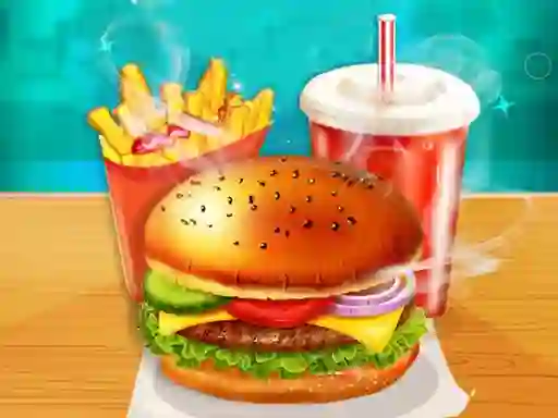 Happy Kids Burger Maker — free online game