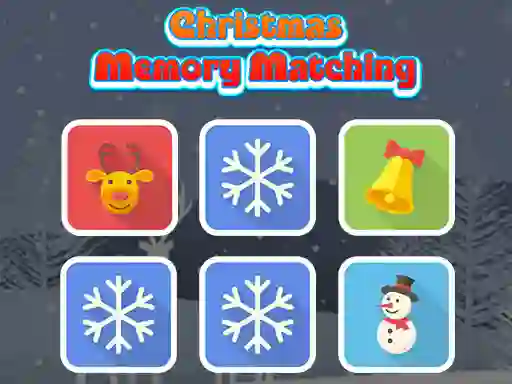 Christmas Memory Matching — free online game