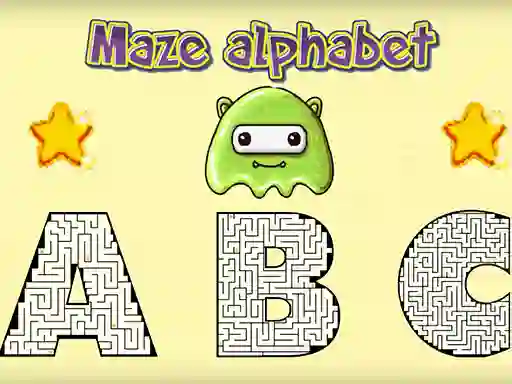 Maze Alphabet — δωρεάν online παιχνίδι