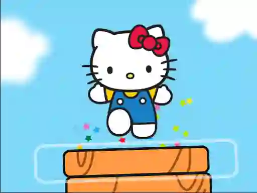 Hello Kitty in search of coins — free online game