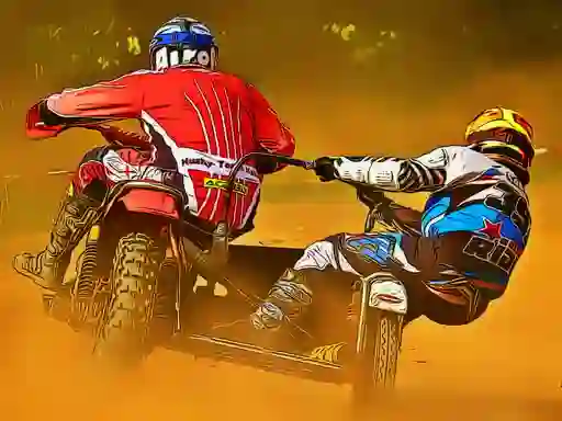 Speedway Sidecar Jigsaw — free online game